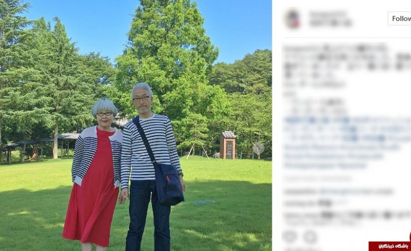 زوجی که 37 سال است لباس‌های ست می‌پوشند + تصاویر