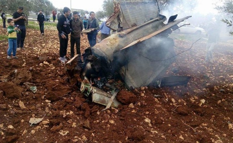 مقام اسرائیلی تایید کرد که پدافند سوریه عامل سقوط اف-۱۶ بوده است