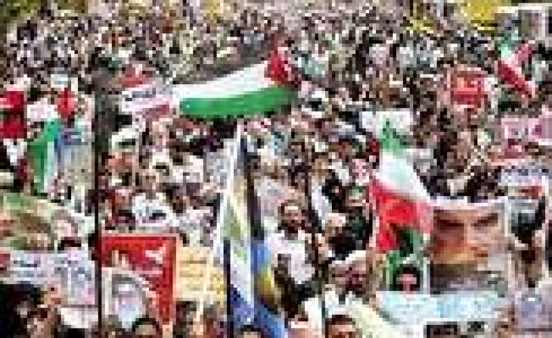 بازتاب حضور پرشکوه ایرانیان در راهپیمایی روز قدس در رسانه‌های خارجی