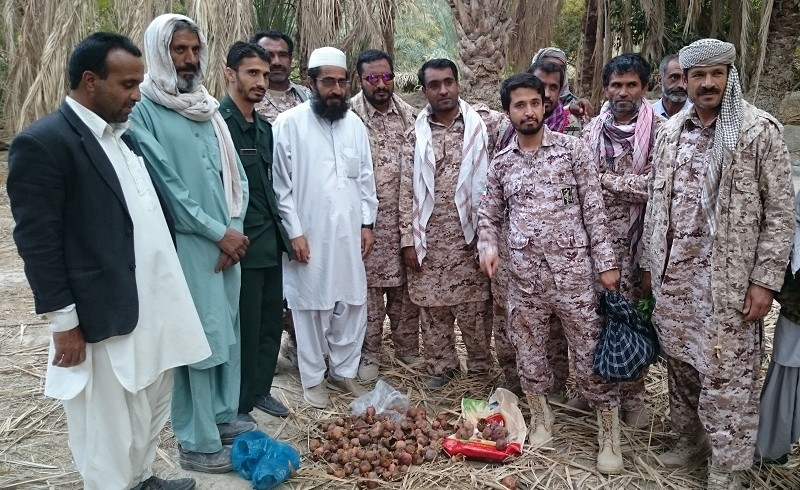 گزارش تصویری/برگزاری اردوی جهادی یک روزه در شهر گشت شهرستان سراوان