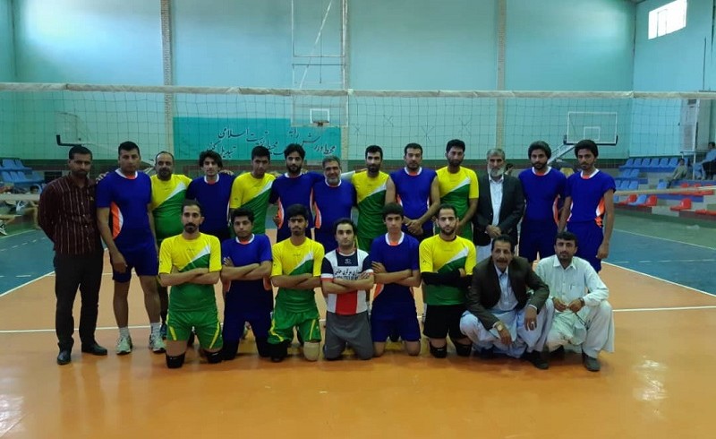 کسب مقام اول تیم زاهدان در مسابقات والیبال قهرمانی بسیج استان
