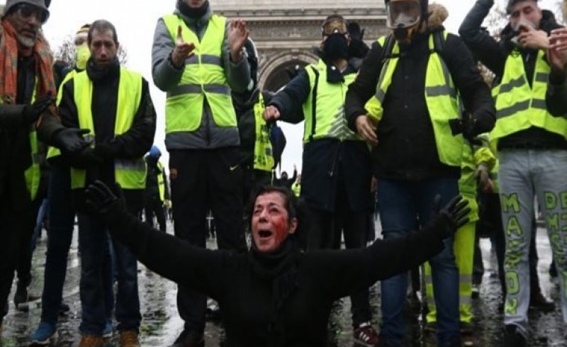 استقرار ۹۰ هزار پلیس برای مقابله با معترضان در پایتخت فرانسه