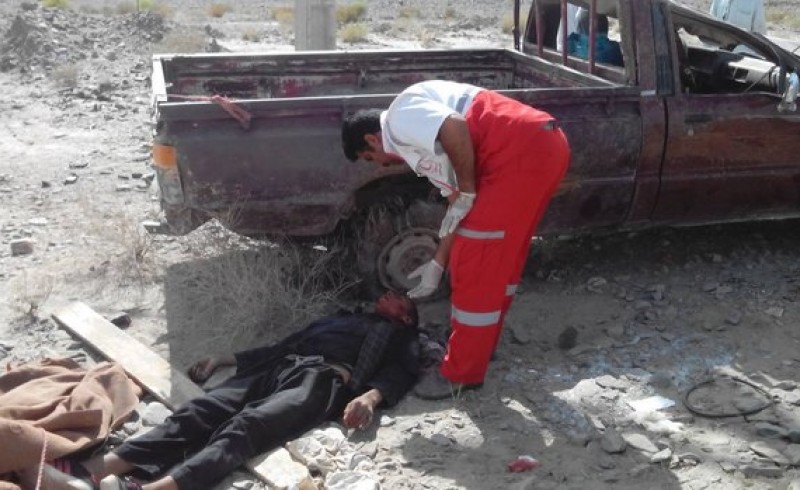 جاده های سراوان باز هم قربانی گرفت/ کشته و زخمی شدن 31 نفر در خلیل آباد گشت