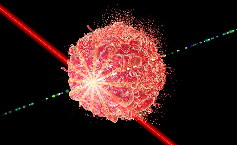 نانو ذرات نورانی که مرگ سلولهای سرطانی را چند برابر می‌کند
