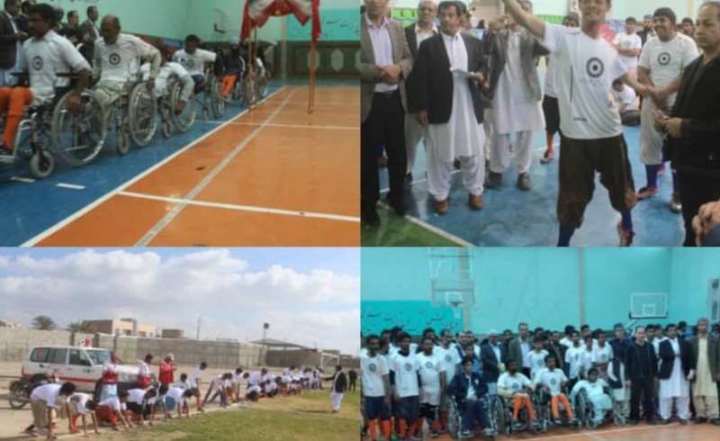 رقابت275 نفر در اولین جشنواره ورزشی ویژه معلولین در سراوان