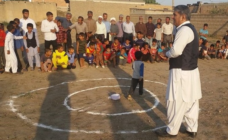 "کلا چل چل" بازی سنتی سیستان و بلوچستان/ هدف؛ تقویت عضلات پا و سرعت دوندگی نوجوانان و جوانان