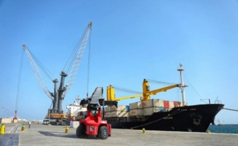چهارمین کشتی حامل گندم اهدایی هند به افغانستان در بندر چابهار پهلو گرفت