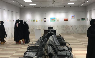 دومین جشنواره نقاشی و طراحی "ازم" در سراوان افتتاح شد