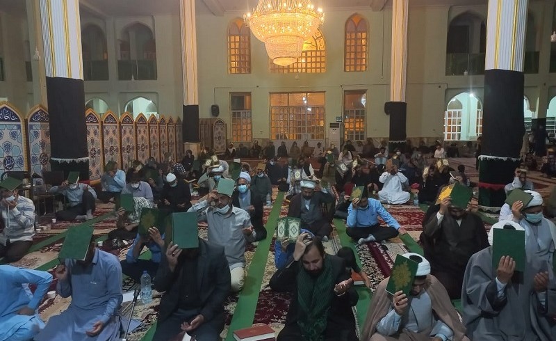 گزارش تصویری از شب نوزدهم ماه رمضان در سراوان