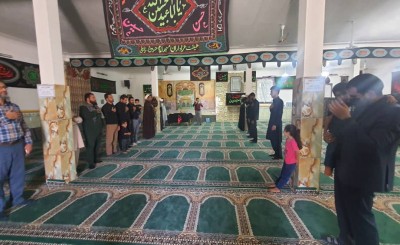 مراسم عزاداری عاشورای حسینی در محل مسجد امام حسین(ع)مهرستان برگزارشد