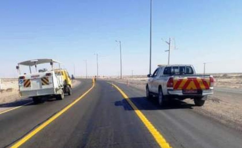 خط کشی ۵۷۳ کیلومتر از راه های ارتباطی جنوب سیستان و بلوچستان