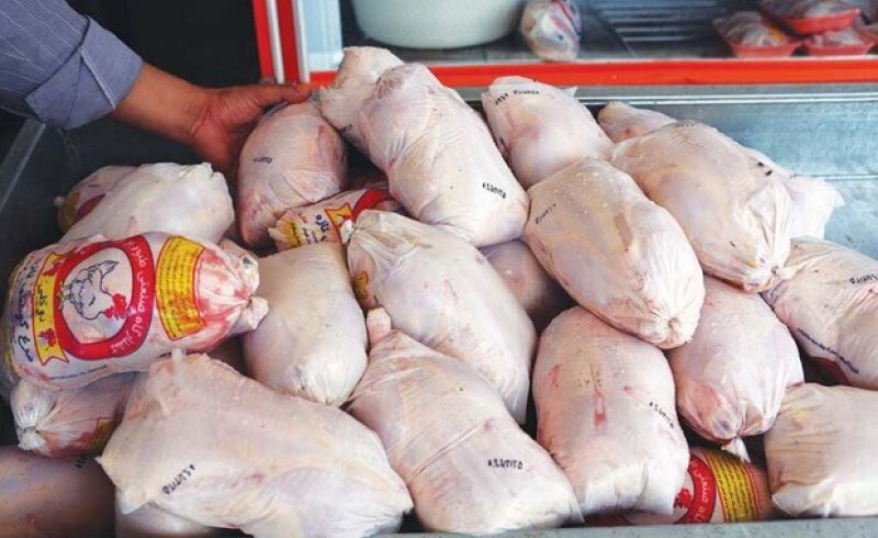 توزیع روزانه یک تن مرغ کشتار روز در بازار سراوان